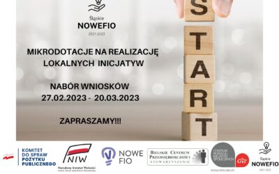 Zapraszamy do udziału w konkursie grantowym “Śląskie NOWEFIO 2021-2023”