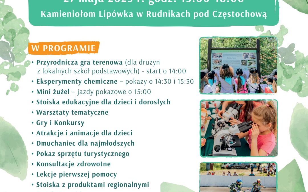 Rodzinny piknik edukacyjny w Lipówce